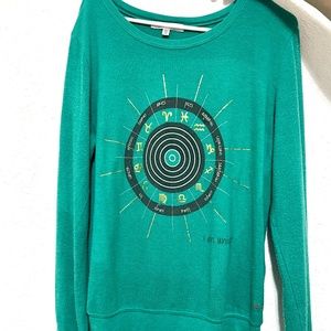 Peace Love World I am Unique Zodiac Sweater